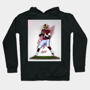 Dwayne Haskins Washington Sports Art Hoodie